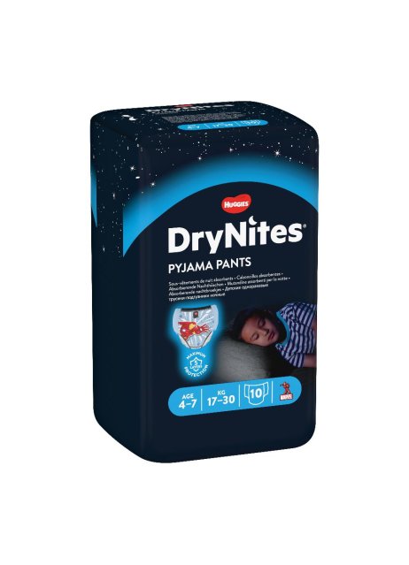 HUGGIES DRYNITES BOY 17/30K 10PZ