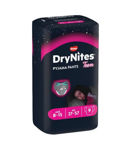 HUGGIES DRYNITES GIR 27/57KG 9PZ