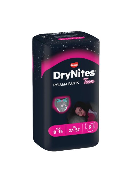 HUGGIES DRYNITES GIR 27/57KG 9PZ