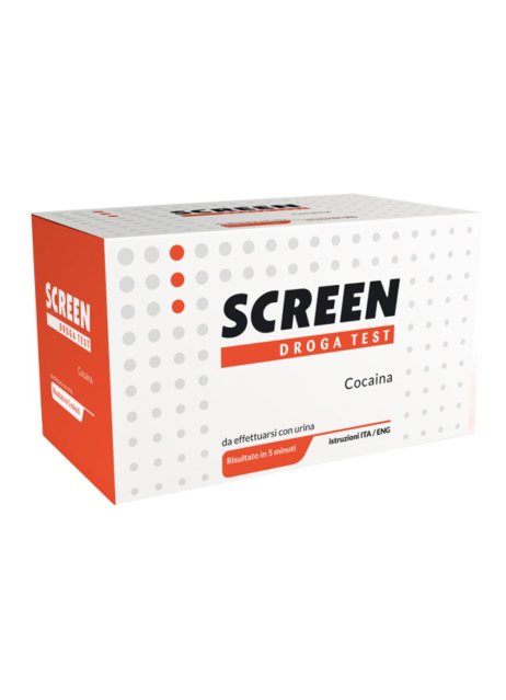 SCREEN DROGA TEST COCAINA