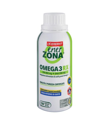 ENERZONA OMEGA 3 RX 120CPS