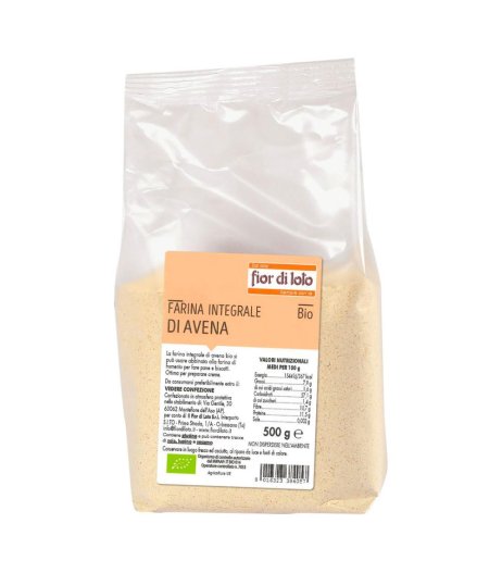 FARINA INTEGR AVENA 500G FINESTR