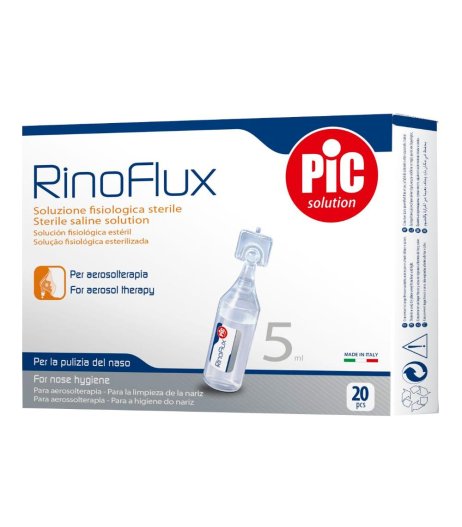 RINOFLUX SOL FISIOL 5ML 20F