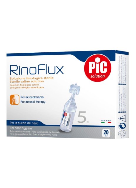 RINOFLUX SOL FISIOL 5ML 20F