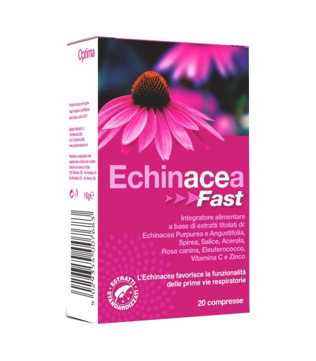 ECHINACEA FAST 20CPS 16G OPTIMA