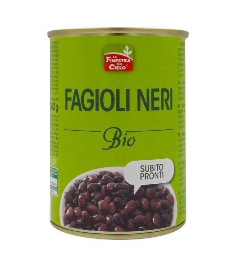 FAGIOLI NERI PRONTI BIO 400G