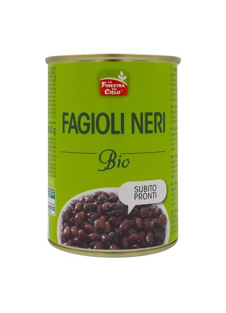 FAGIOLI NERI PRONTI BIO 400G