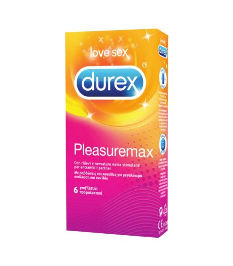 Durex Pleasuremax Easyon 6pz