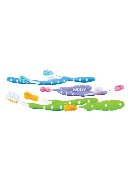 NUBY SET EDUC DENT 3SPAZZOLINI