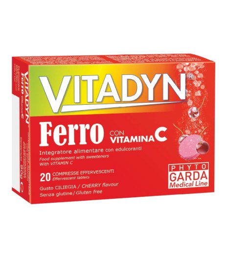 VITADYN FERRO+VIT C 20CPR EFF