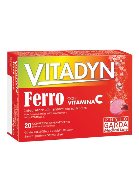 VITADYN FERRO+VIT C 20CPR EFF