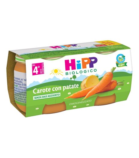 HIPP OMO CAROTE PATATE 2X80G