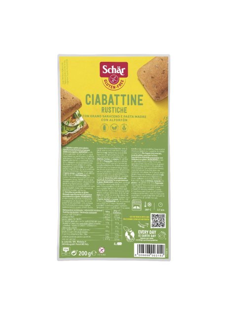 SCHAR CIABATTINE RUSTICHE 200G