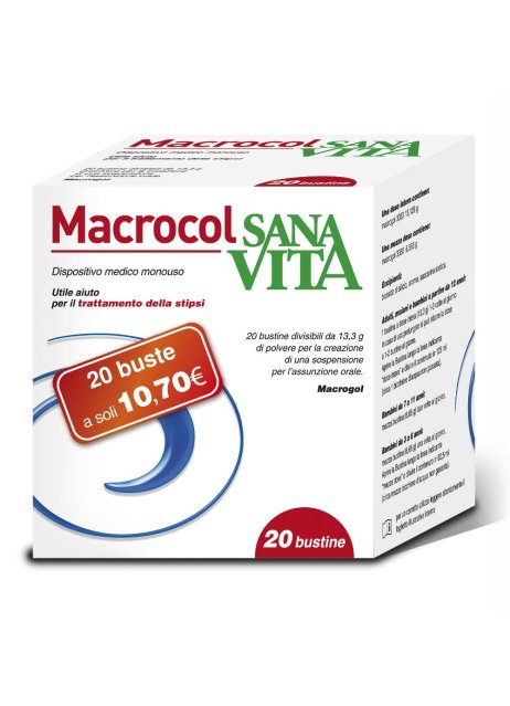 SANAVITA MACROCOL 20BUST