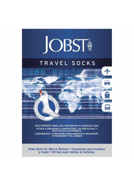 JOBST TRAVEL Socks Blu S