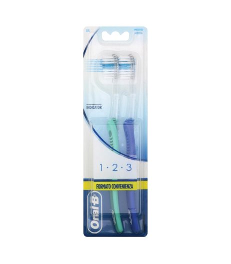 ORAL-B INDICAT 35 SPAZZ MED BIP