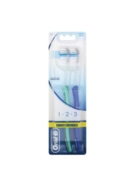 ORAL-B INDICAT 35 SPAZZ MED BIP