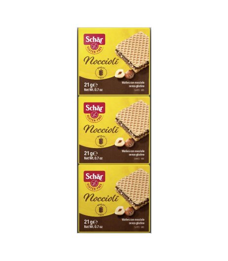 SCHAR-SNACK NOCCIOLI 3X21G