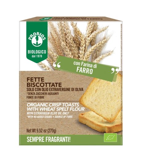 PROBIOS Fette Bisc.Farro 270g