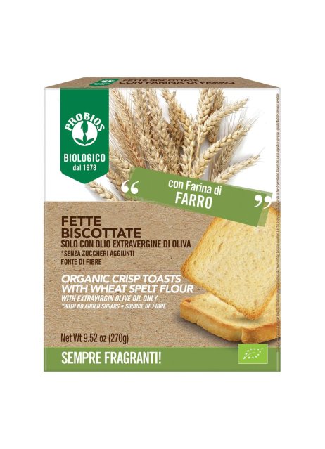 PROBIOS Fette Bisc.Farro 270g