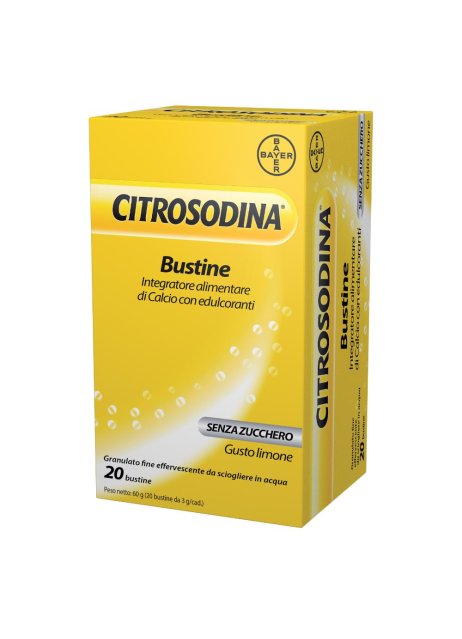 CITROSODINA 20 BUST EFFERVESC