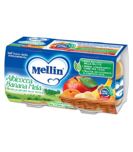 MELLIN OMOG ALB/BAN/MEL 2X100G