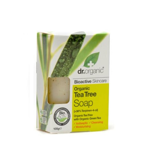 DR ORGANIC TEA TREE SOAP 100G