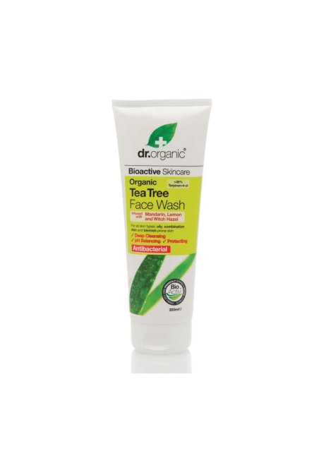 DR ORGANIC TEA TREE FACE WASH