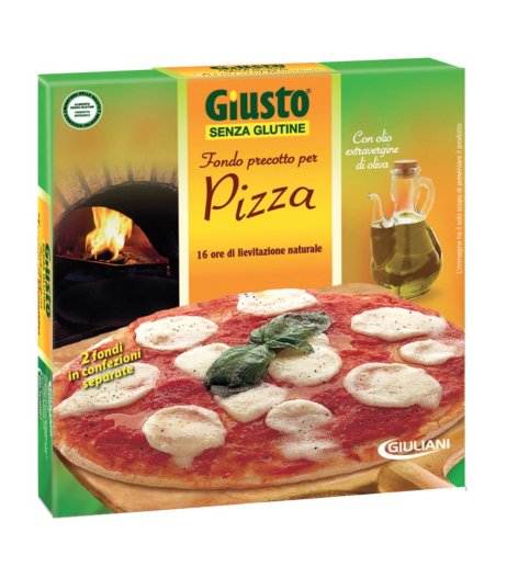 GIUSTO S/G FONDI PIZZA 280G