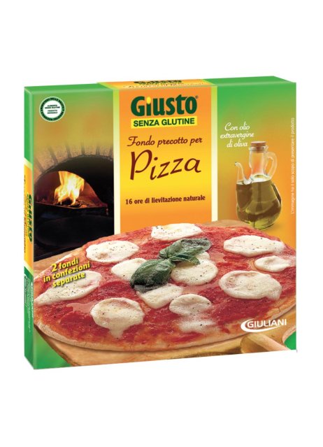 GIUSTO S/G FONDI PIZZA 280G