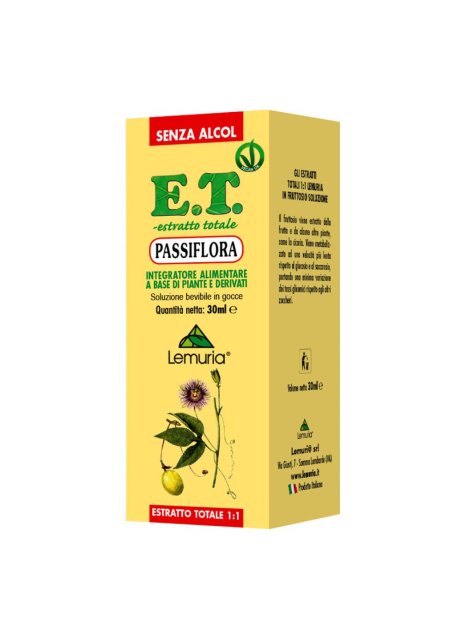 PASSIFLORA 30ML ET LEMURIA