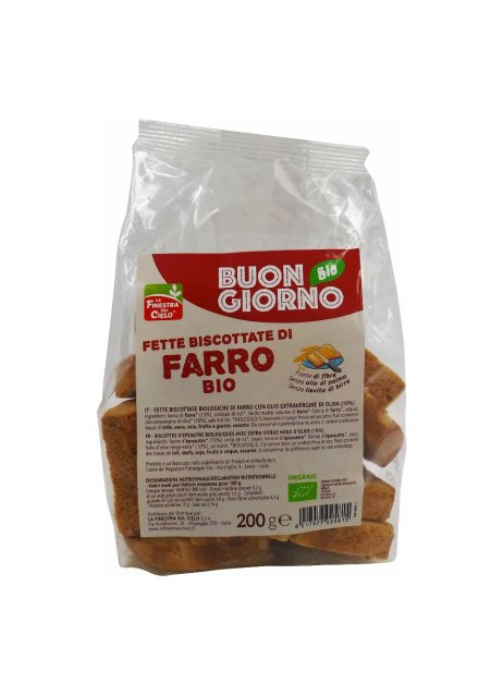 FETTE BISCOTTATE FARRO SL BIO