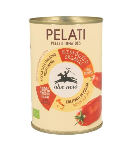 POMODORI PELATI BIO 400G ALCE