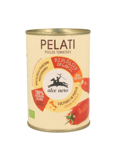 POMODORI PELATI BIO 400G ALCE