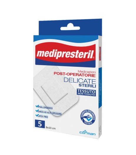 MEDIPRESTERIL MED DEL 7,5X10 4P