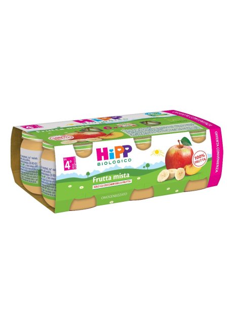 HIPP OMO FRUTTA MISTA 6X80