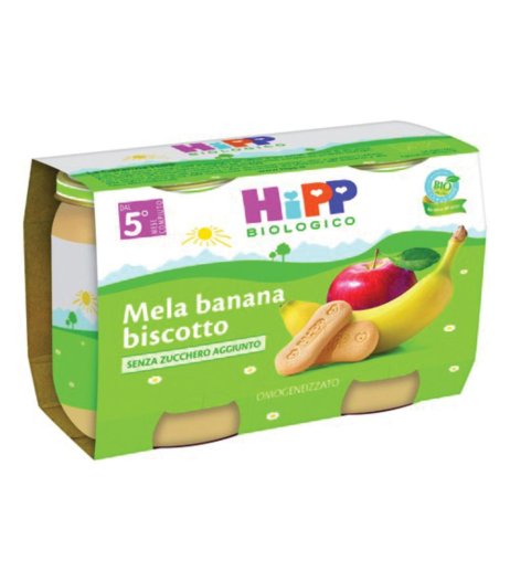 HIPP BIO OMOG MELA/BAN/B2X125G