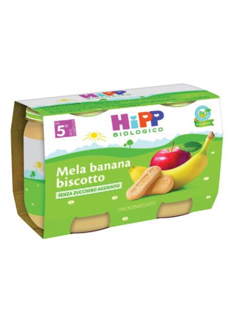 HIPP BIO OMOG MELA/BAN/B2X125G