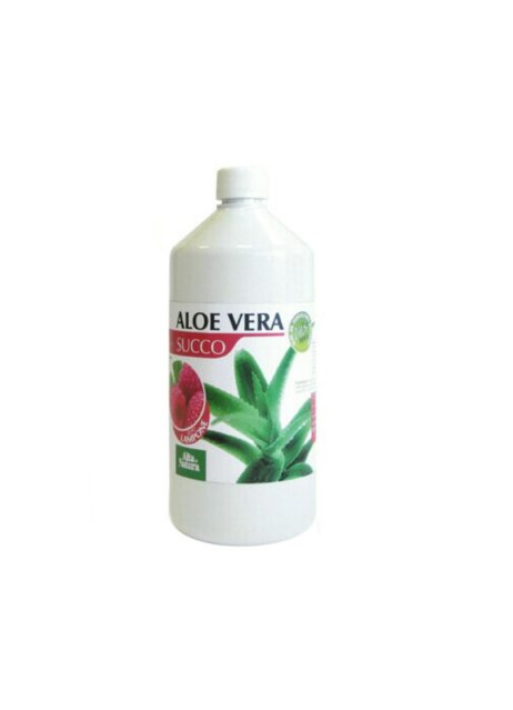 ALOE VERA SUCCO LAMPONE 1LT