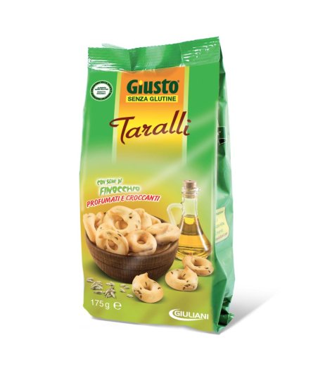 GIUSTO S/G TARALLI FINOCC 175G