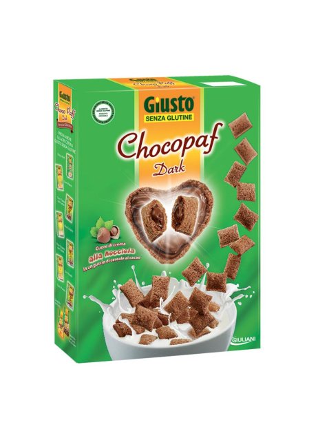 GIUSTO CHOCO PAFF DARK 300G S/G