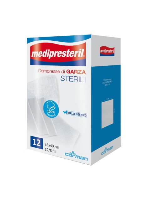 Garza Medipresteril 36x40 12pz