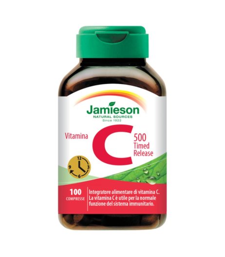 VITAMINA C 500 TIM REL 100CPR