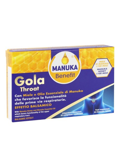 MANUKA BENEFIT GOLA THRO 20CPR