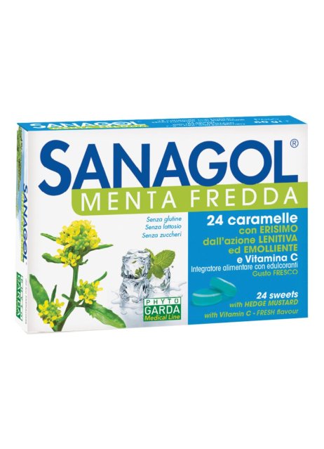 SANAGOL MENTA FREDDA 24CARAMEL