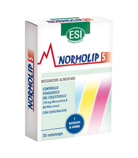 ESI Normolip 5 Integratore per il Colesterolo 30 capsule