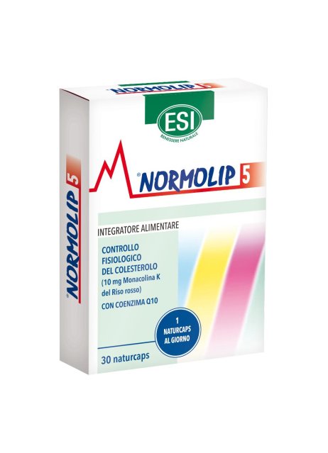 ESI Normolip 5 Integratore per il Colesterolo 30 capsule