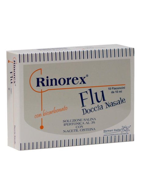 RINOREX FLU DOCCIA NAS 10X10ML