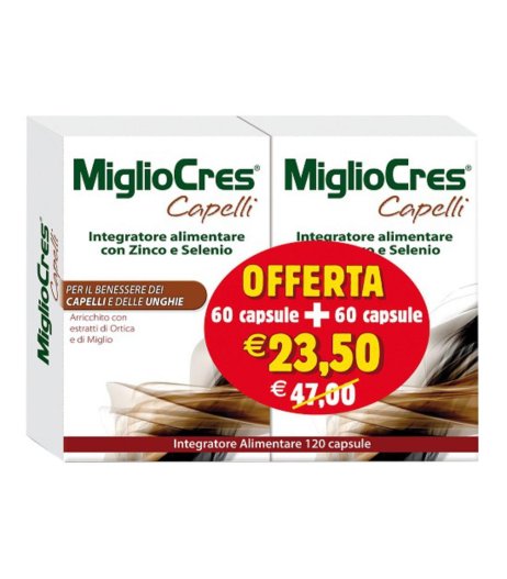 Migliocres 60+60cps Promo