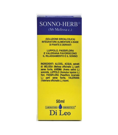 SONNO HERB S6 MELISSA 50ML